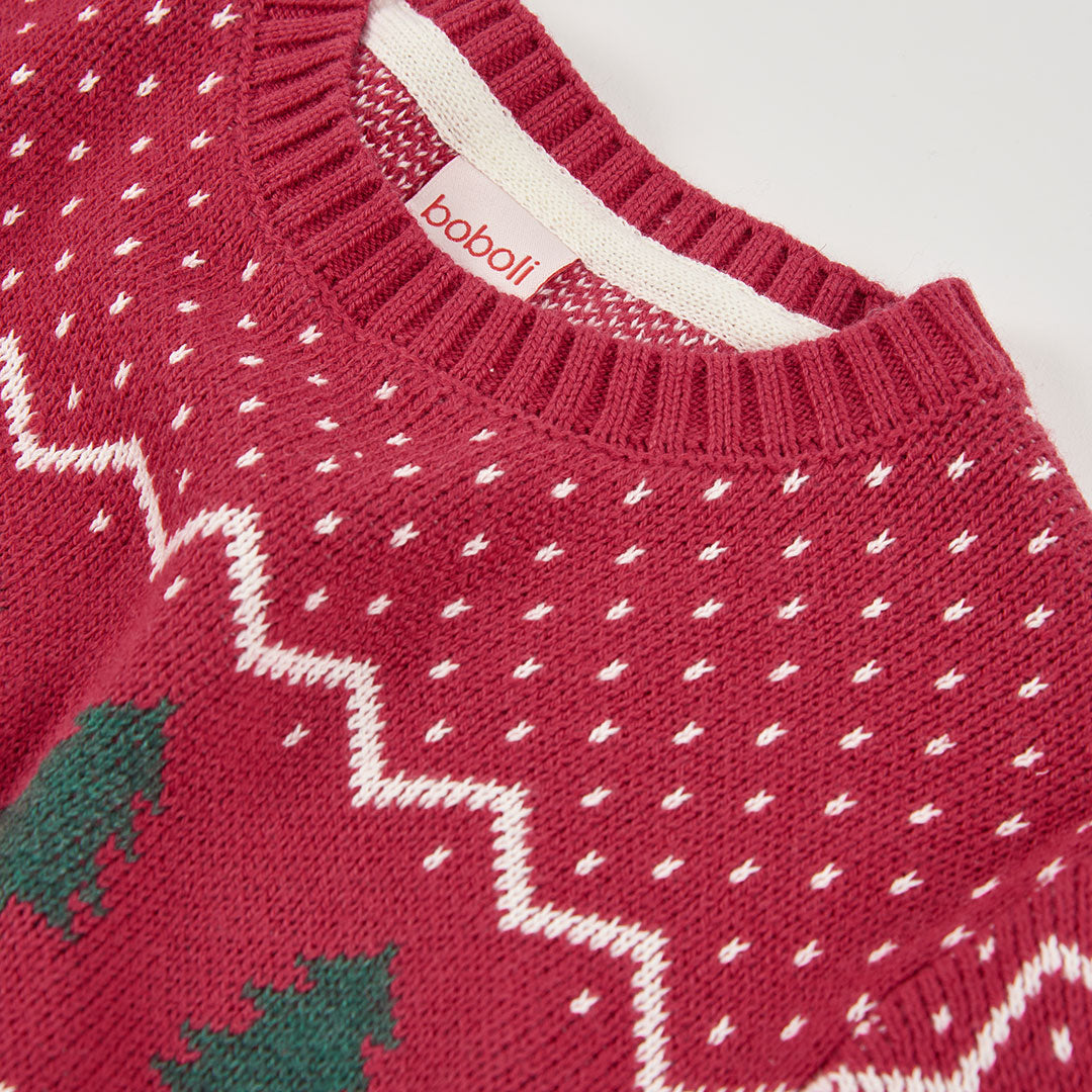Saco Tejido Red Unisex Christmas Time