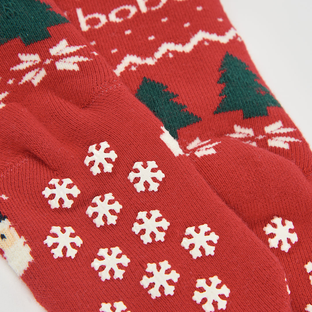 Calcetín Largo Red Unisex Christmas Time