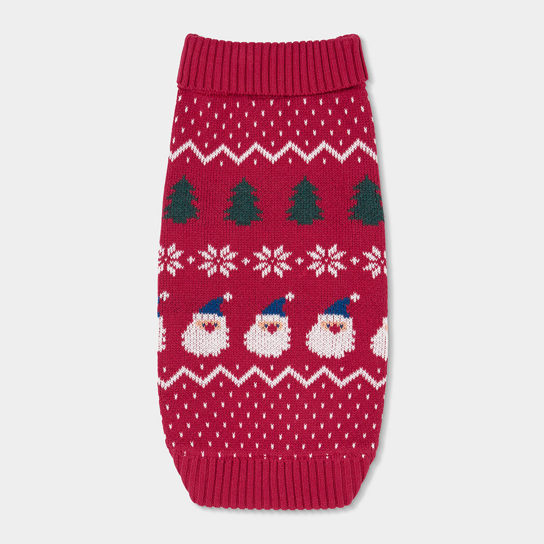 Saco Para Mascotas Red Christmas Time