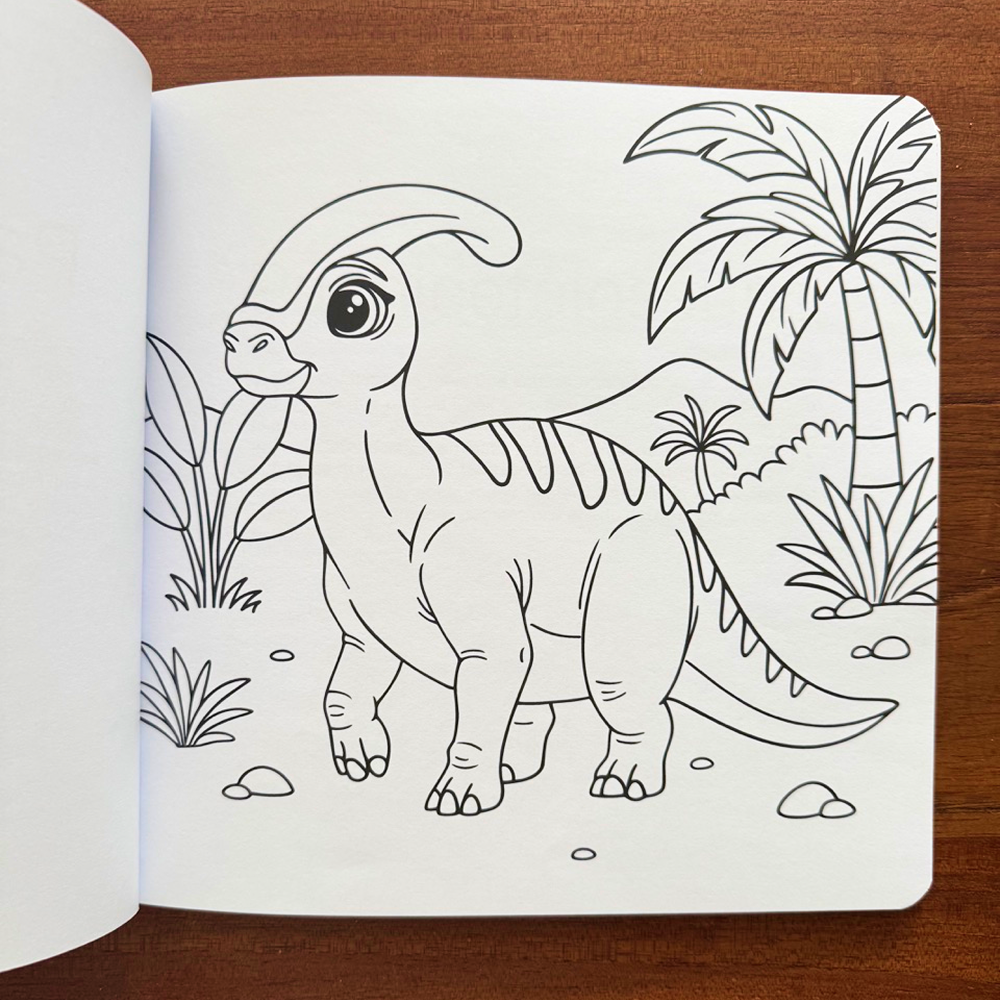 Libro Para Colorear Dinosaurios