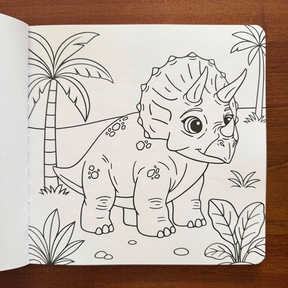 Libro Para Colorear Dinosaurios