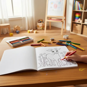 Libro Para Colorear Animales De Granja