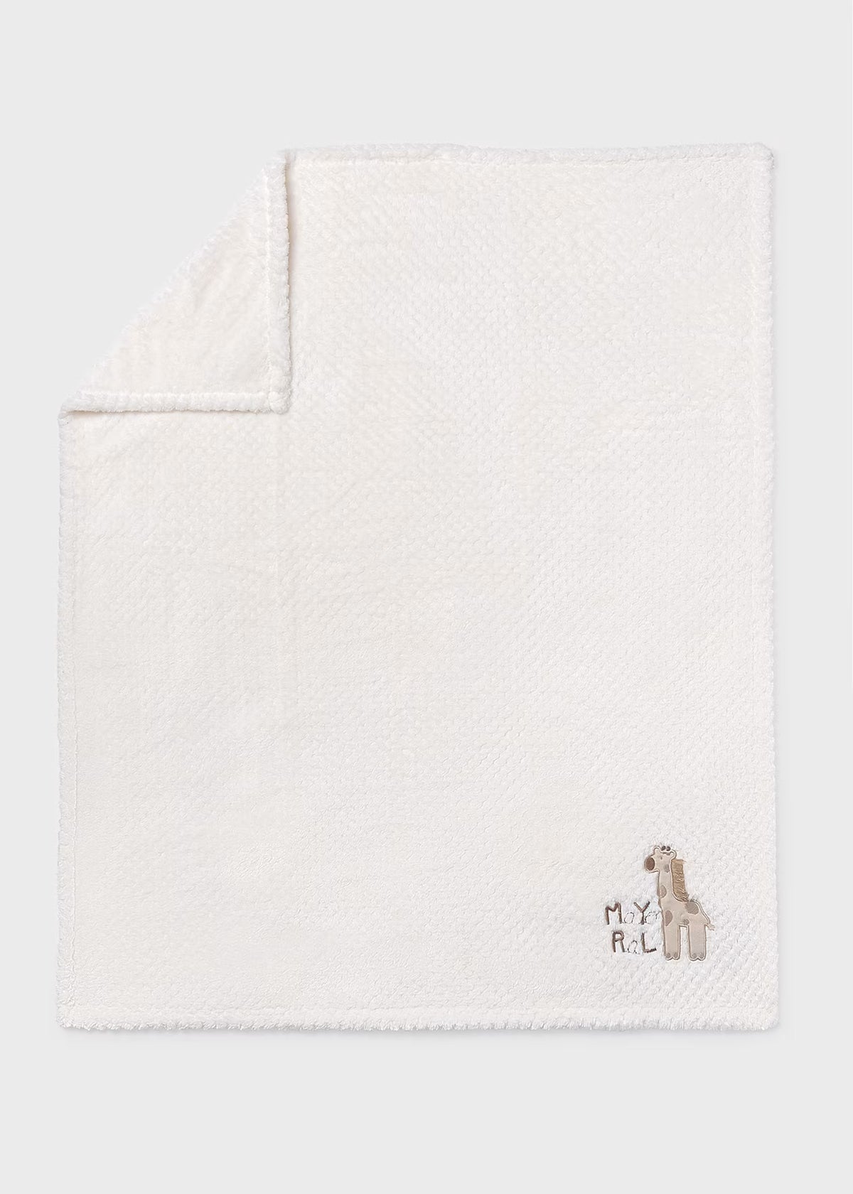 Manta Pelo Doble Crudo Little Friends