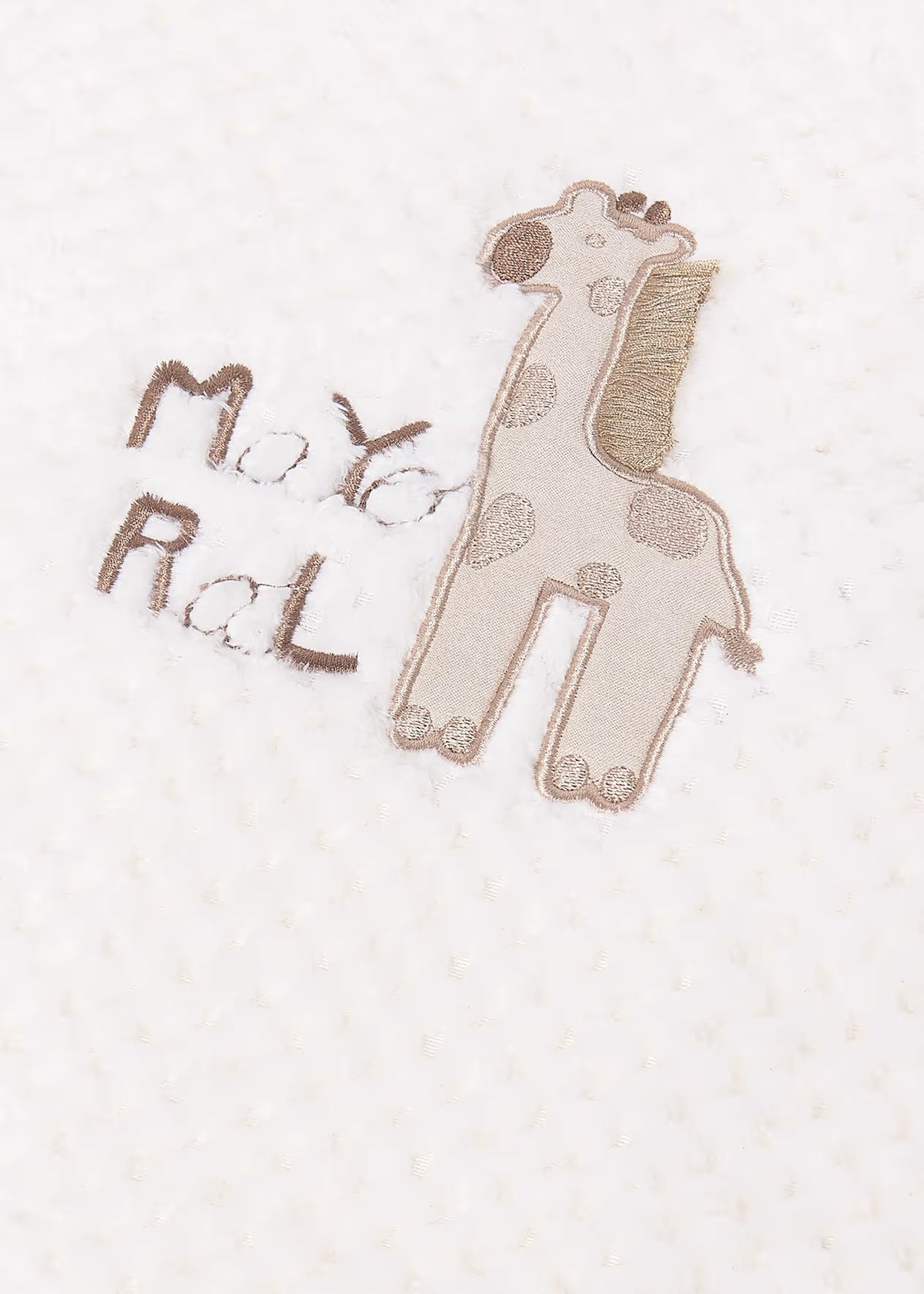 Manta Pelo Doble Crudo Little Friends