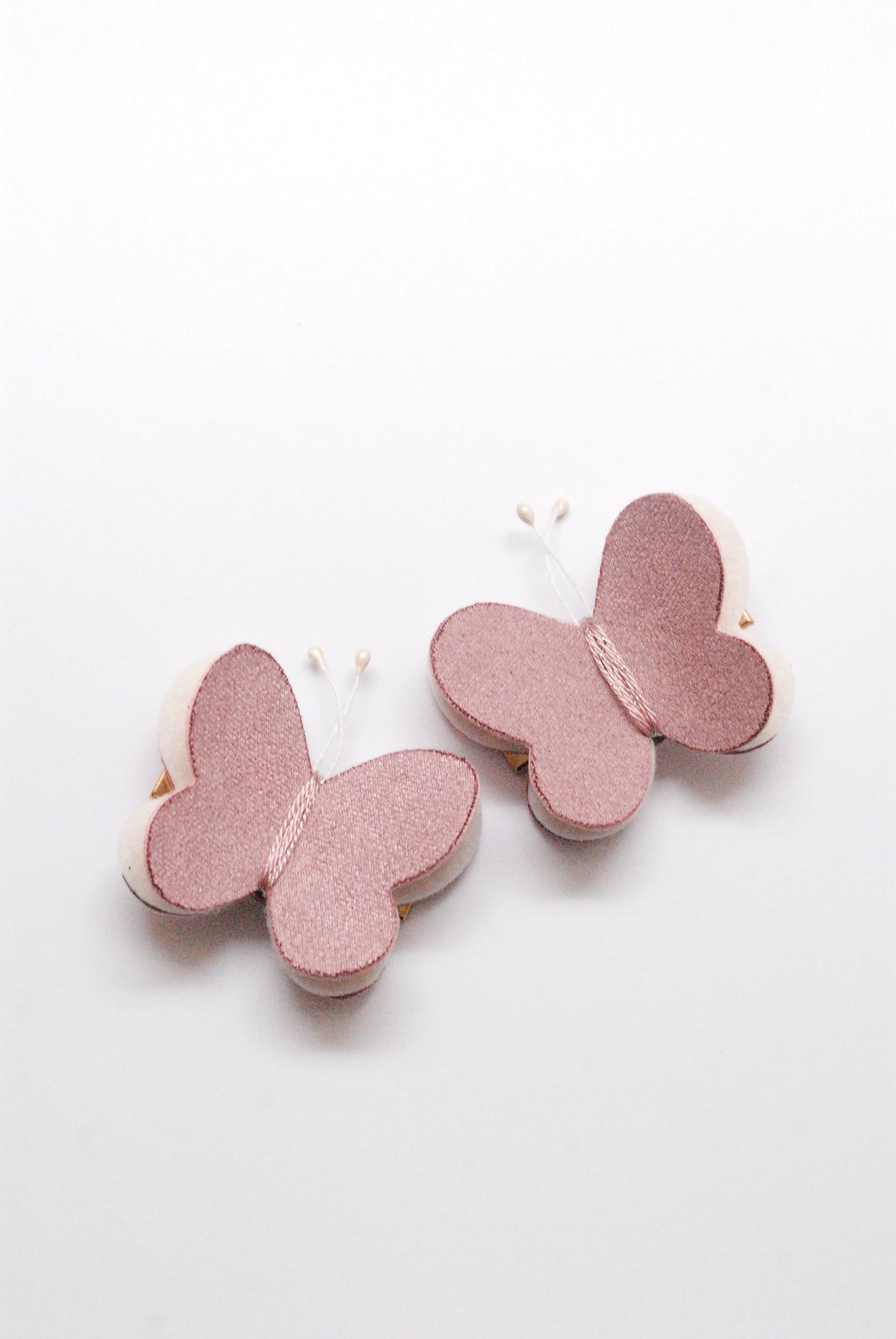 Hebillas Mariposas Rosadas