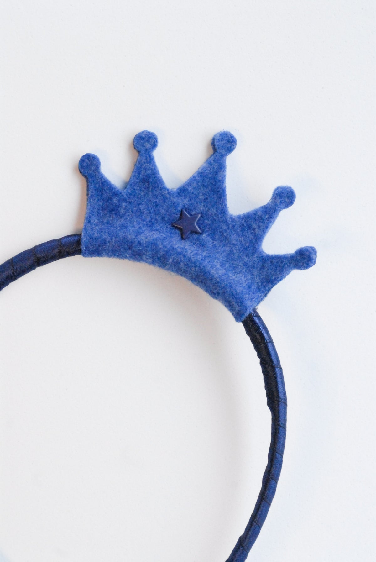 Diadema Corona Azul