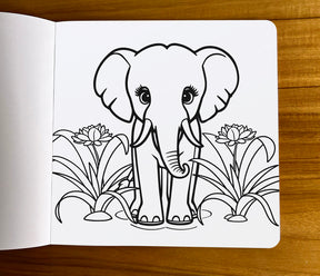 Libro Para Colorear Animales Salvajes