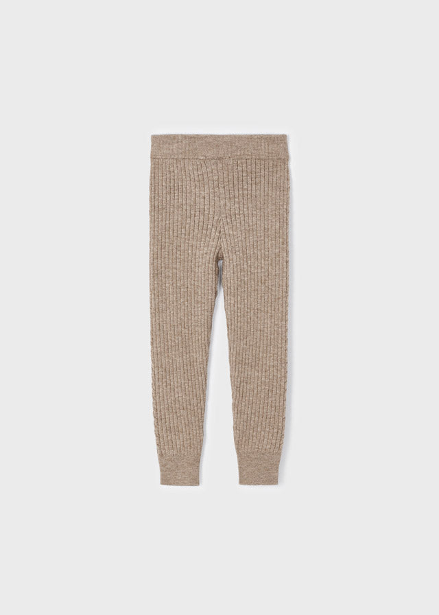 Leggings Tricot Beige Ecofriends Sepia