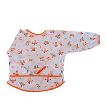 Babero Manga Larga Oso - Minibhu