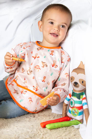 Babero Manga Larga Oso - Minibhu