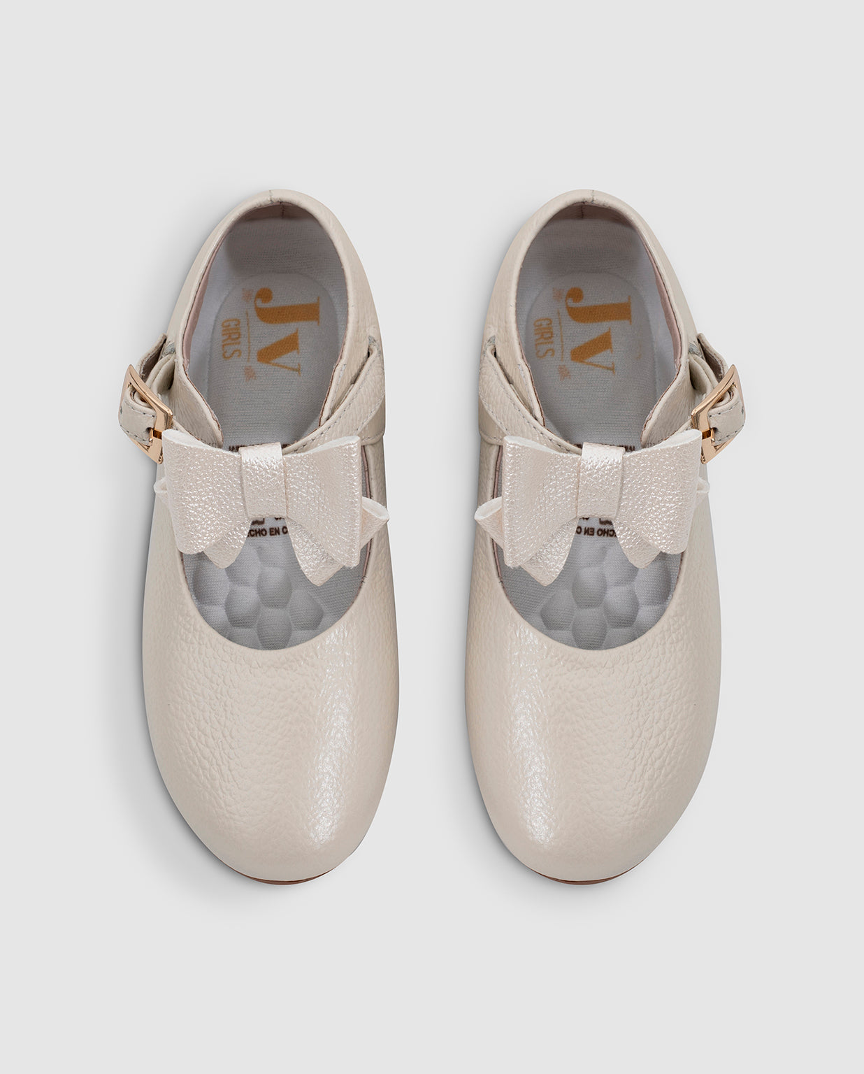 Baleta Beige Moño