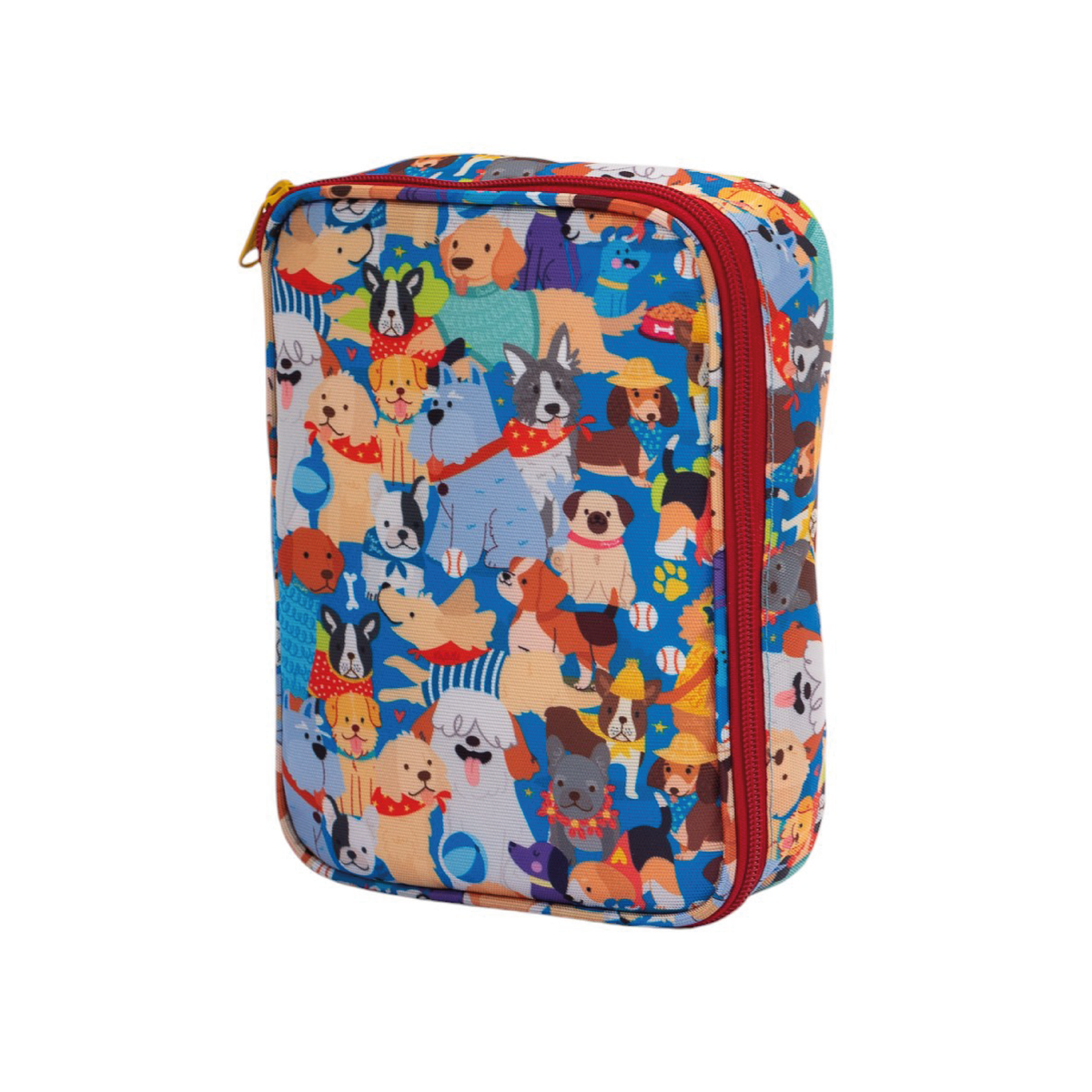 Cartuchera Rectangular Perritos