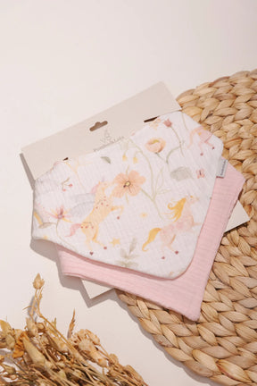 Baberos Muselina Estampados x2