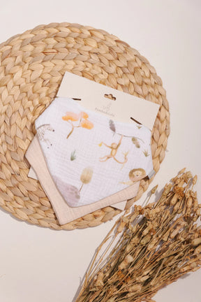Baberos Muselina Estampados x2