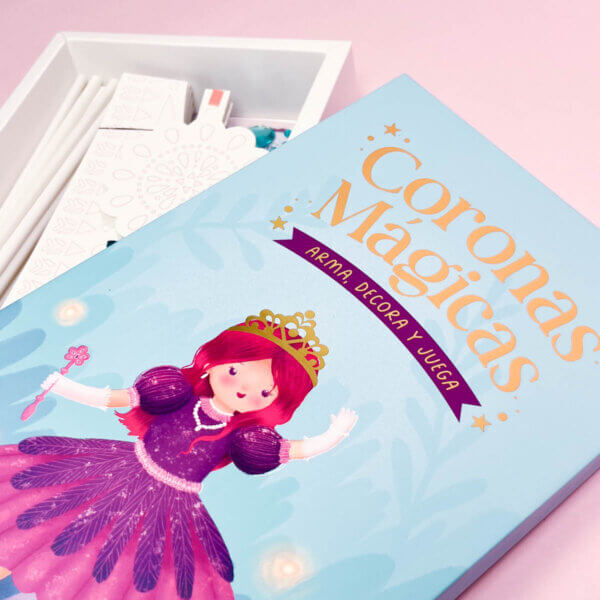 Caja Corona Princesas Para Decorar