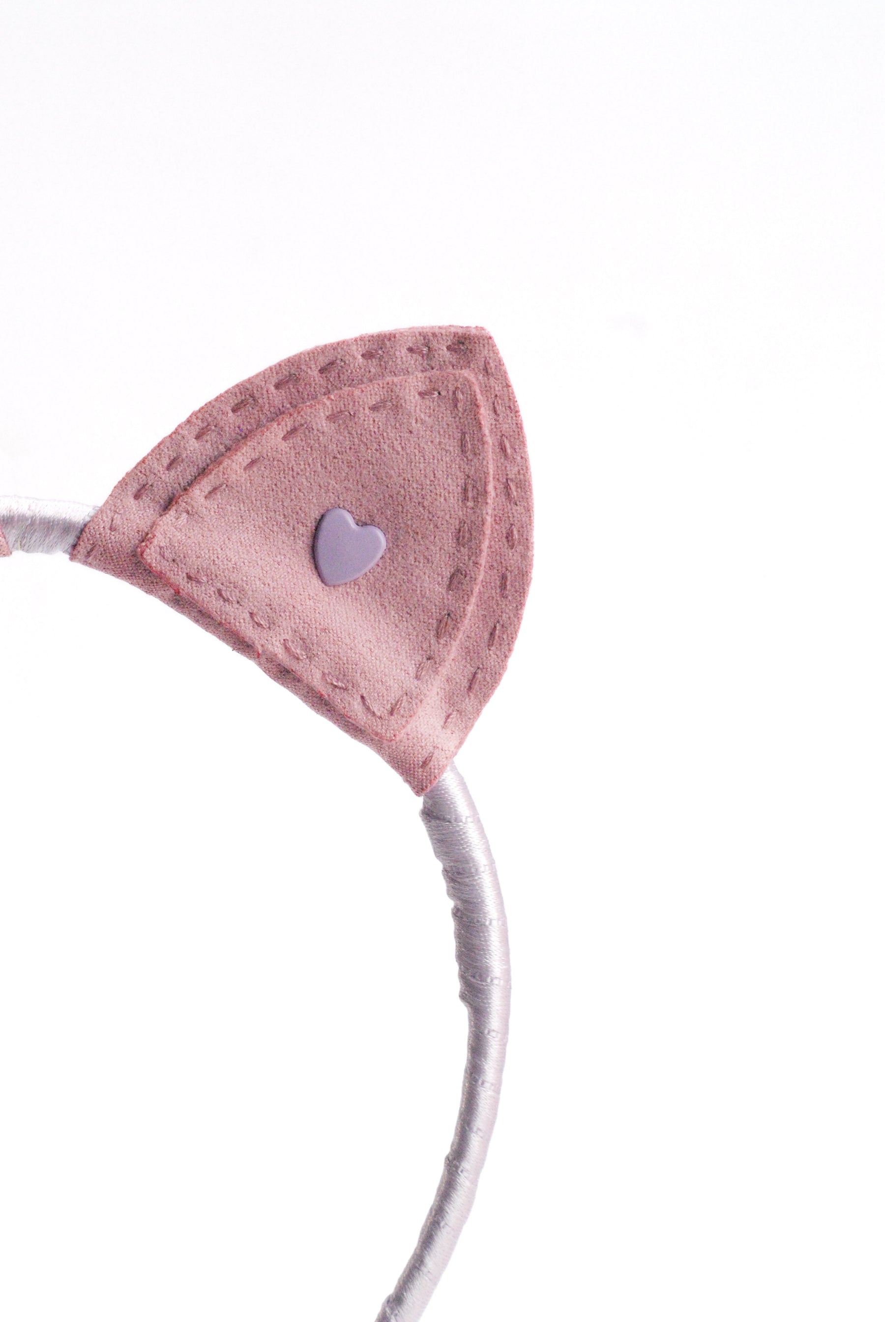 Diadema Orejas De Gato Rosadas