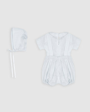 Conjunto Bautizo Overall 3 Piezas