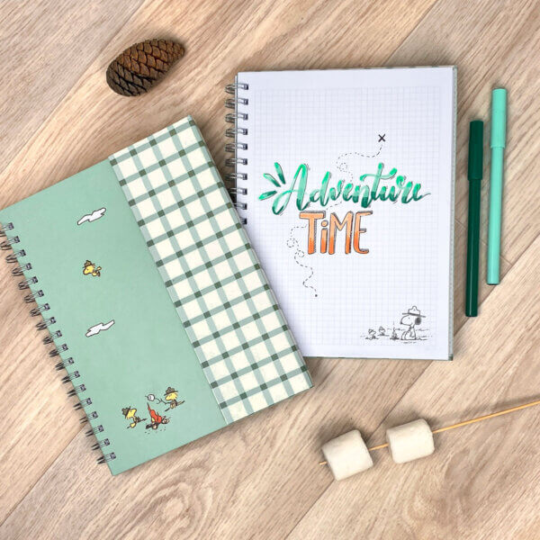 Cuaderno Fogata Snoopy