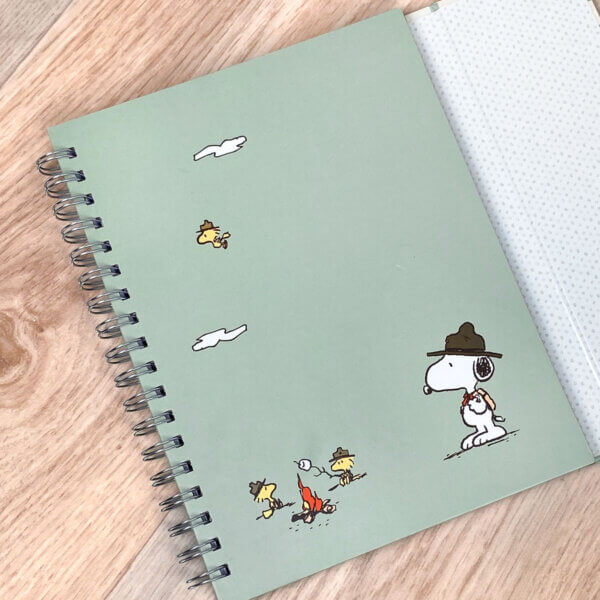 Cuaderno Fogata Snoopy