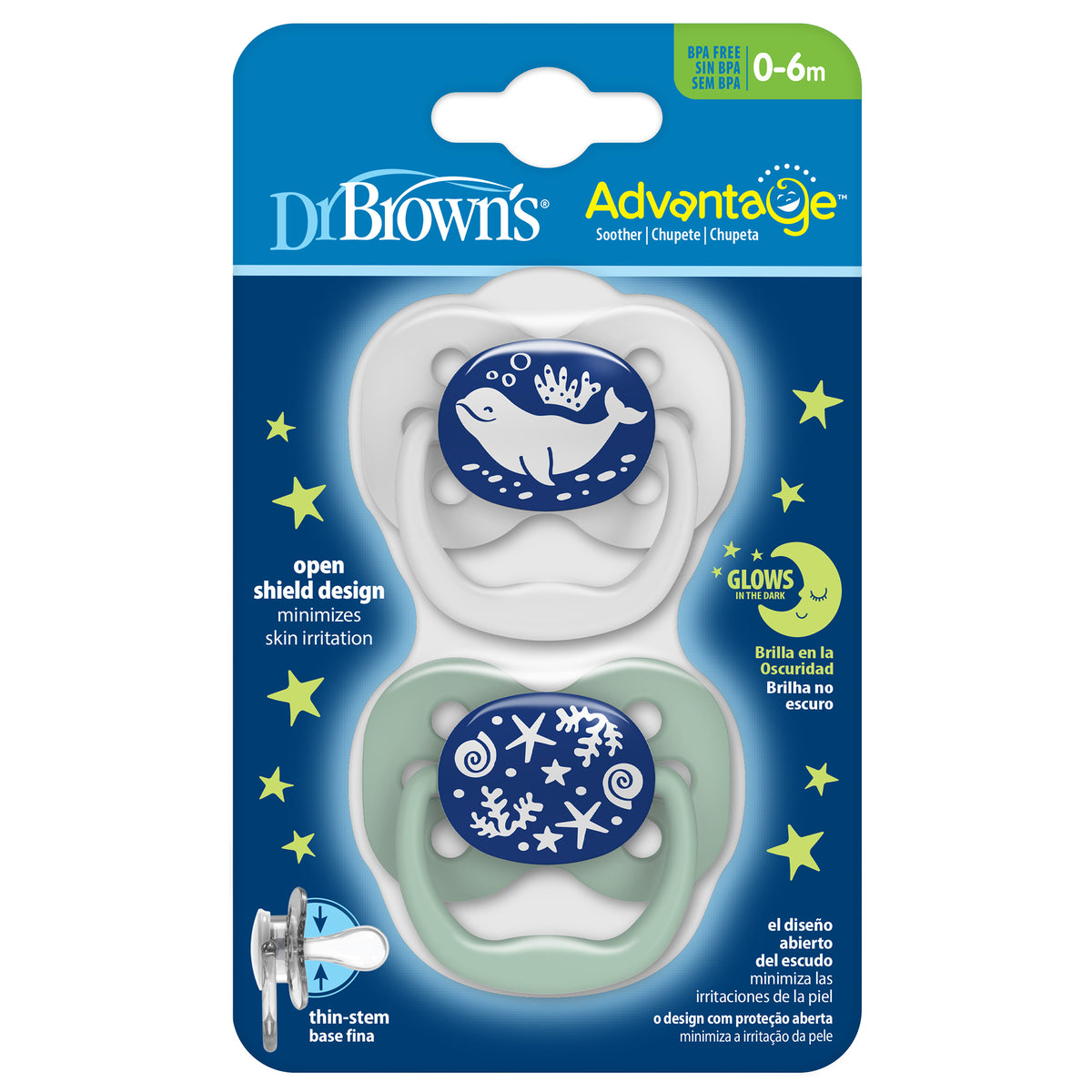 Chupo Advantage Glow In The Dark