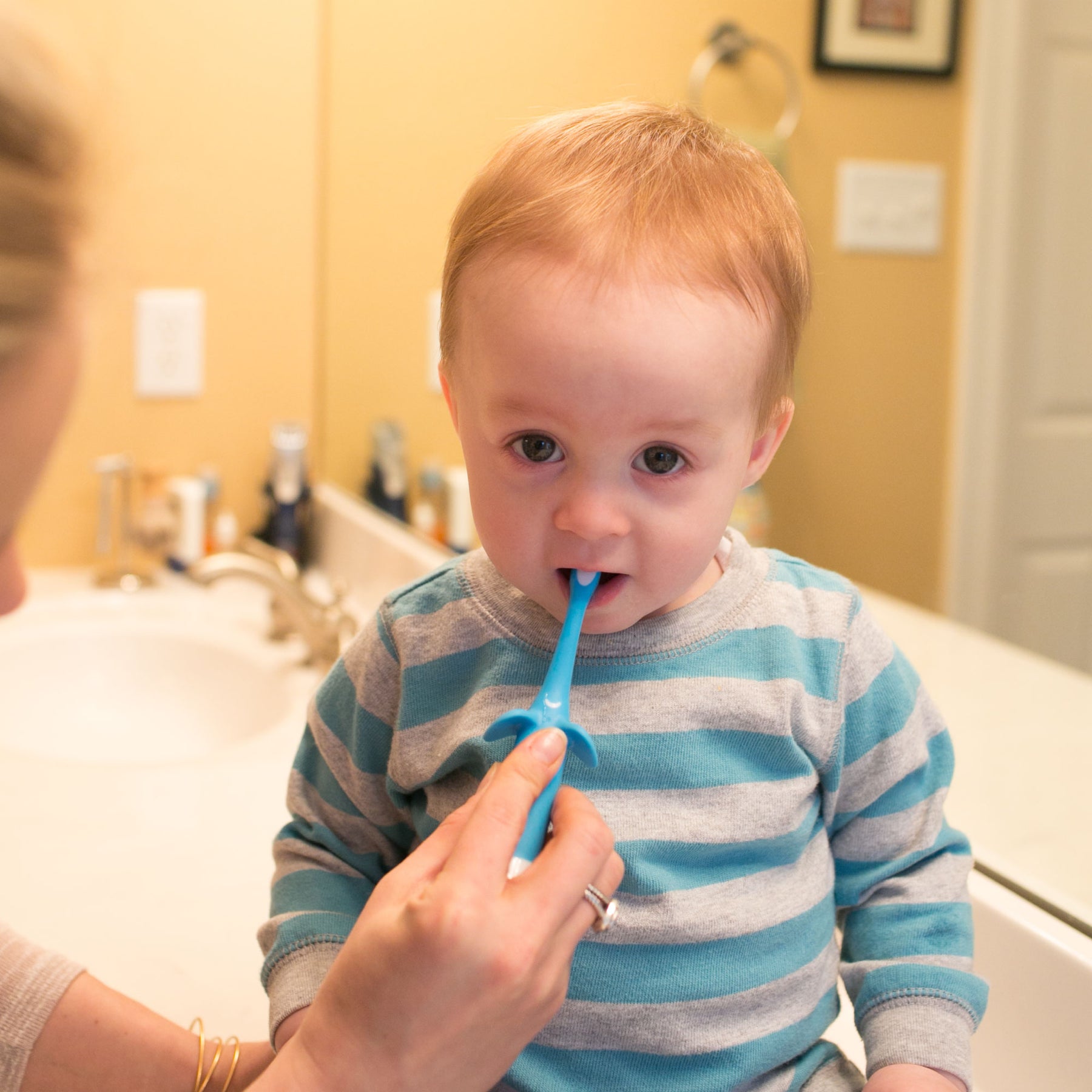 Cepillo De Dientes Elefante Azul