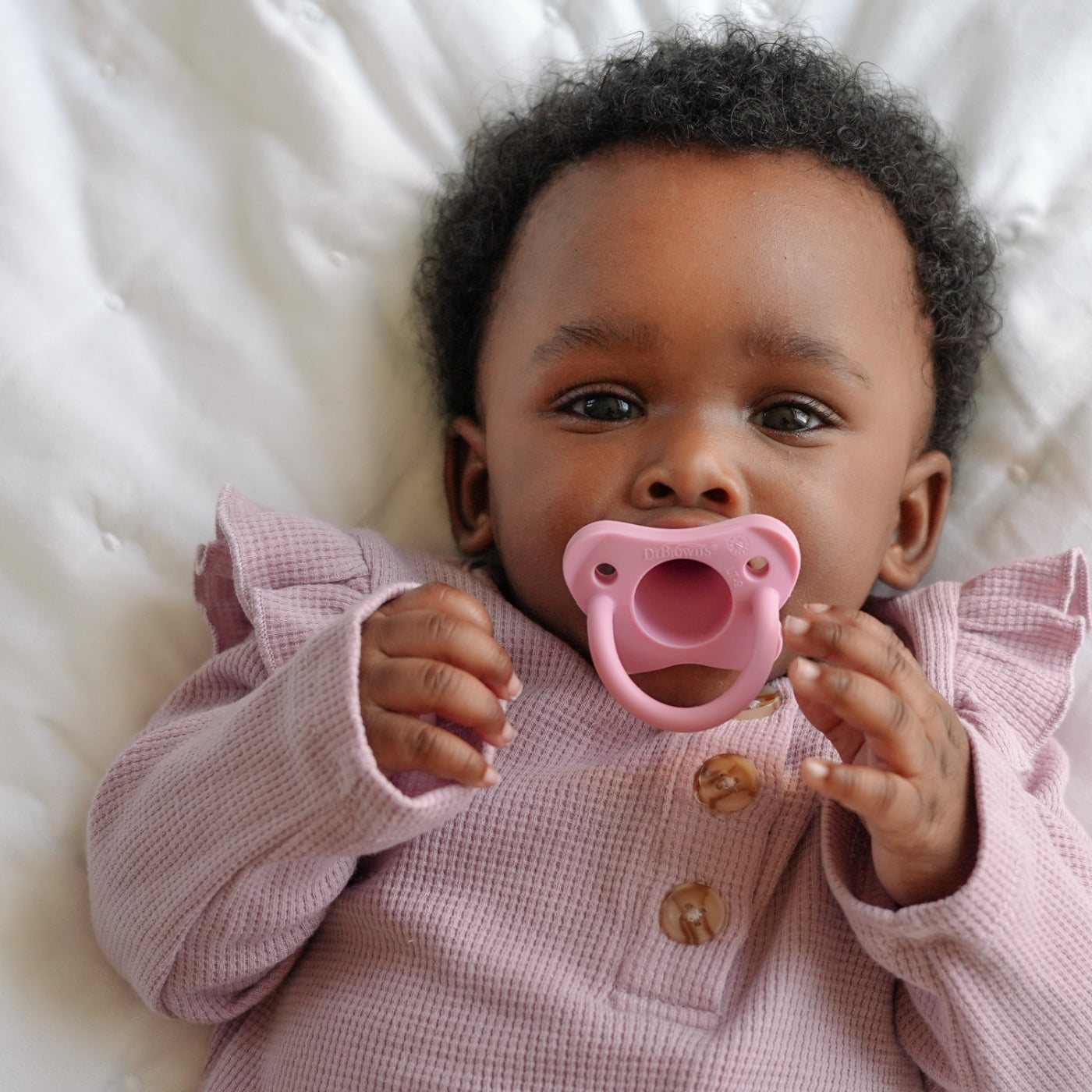 Chupo Transición Happy Rosado