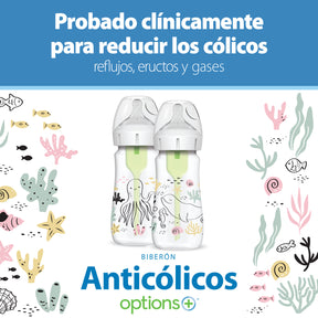 Tetero Anticólicos Océano 270ml
