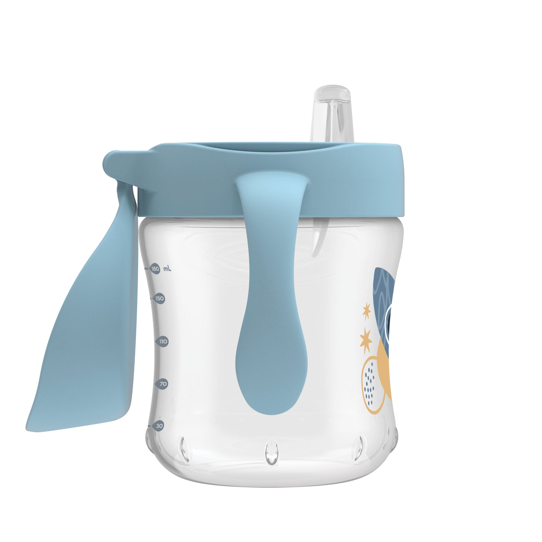 Vaso Entrenador Dr. Brown´s 180 ml Azul