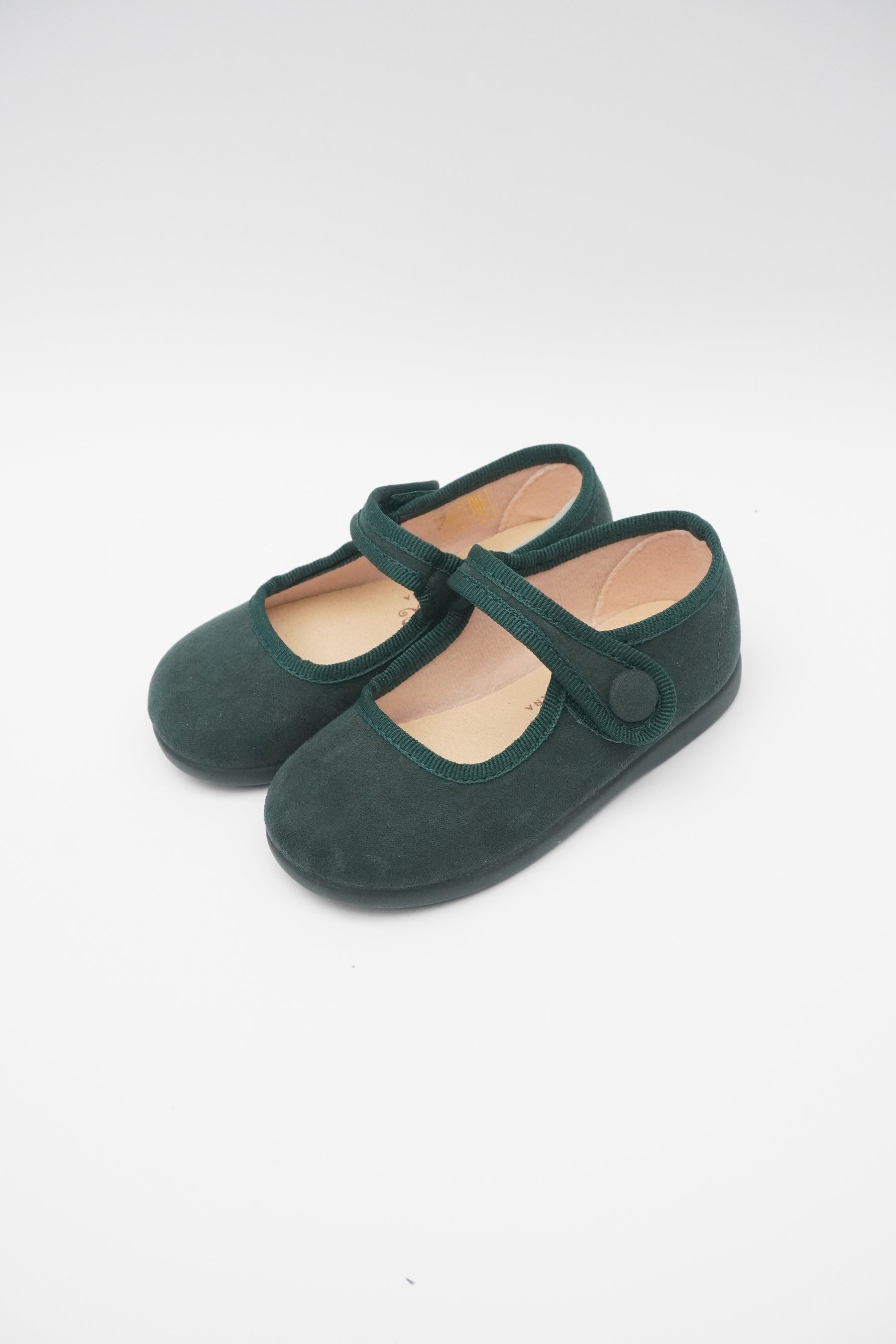Mercedita Serratex Velcro Botón Verde Botella