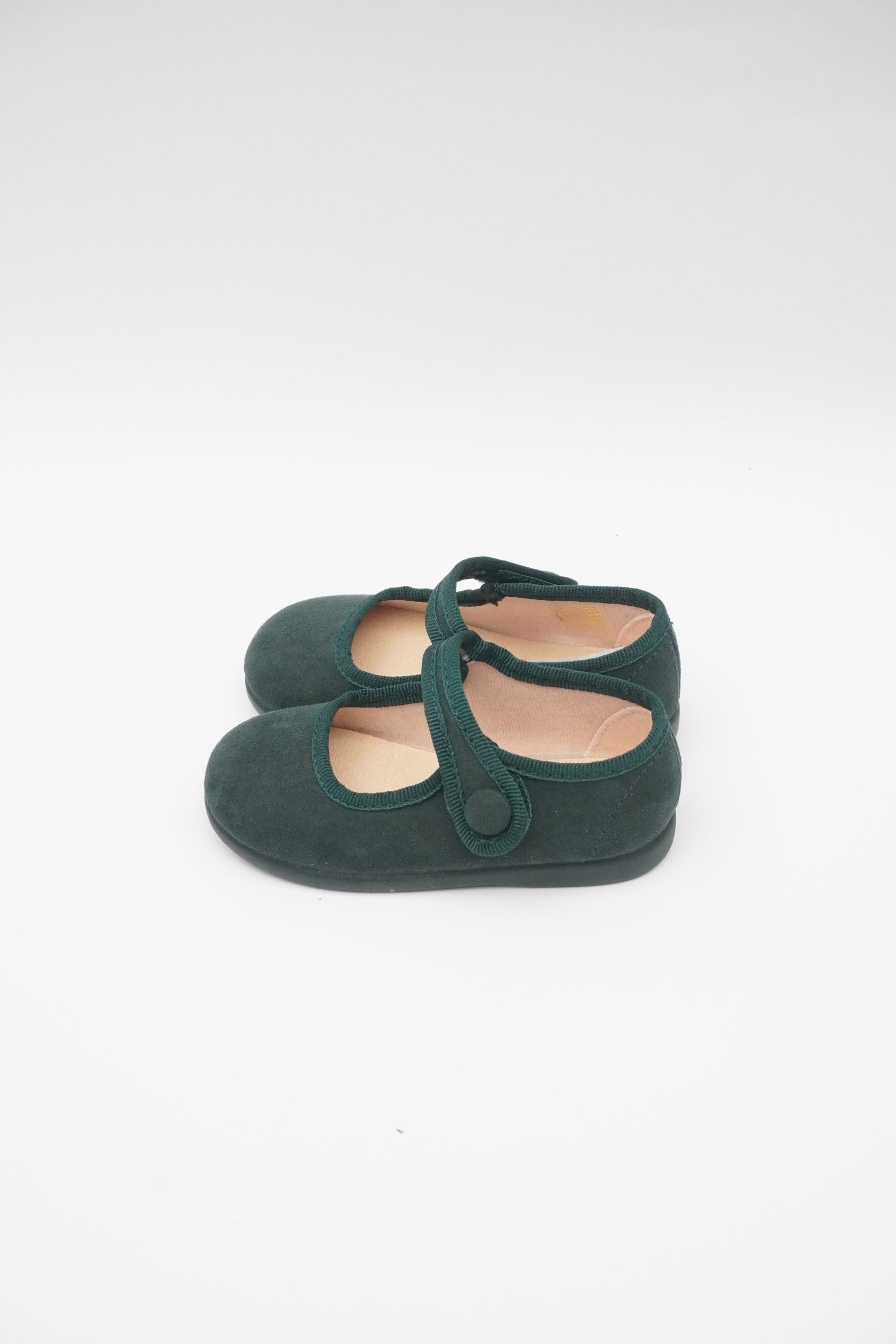 Mercedita Serratex Velcro Botón Verde Botella