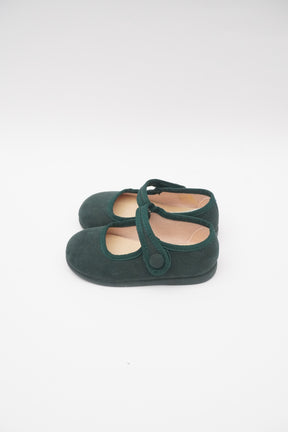 Mercedita Serratex Velcro Botón Verde Botella
