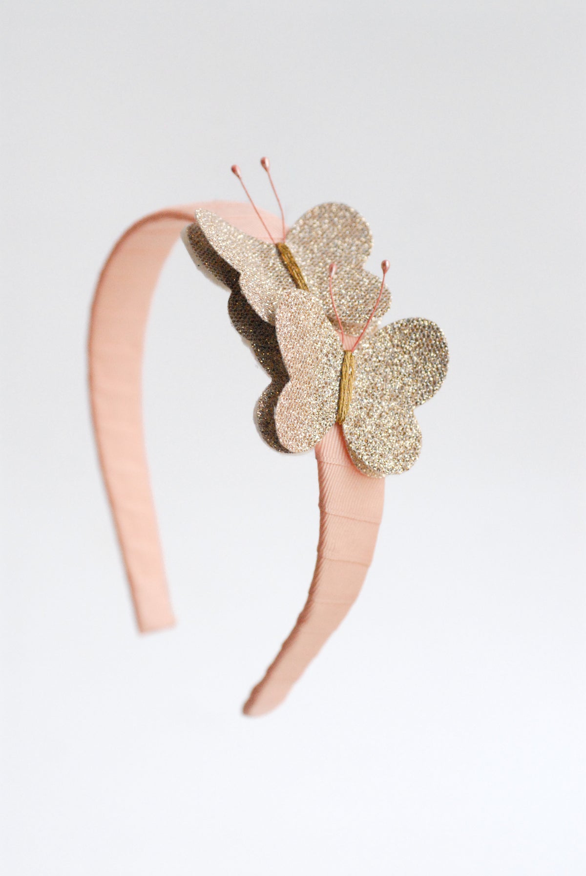 Diadema Mariposa Salmón