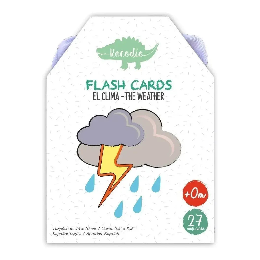 Flash Cards El Clima