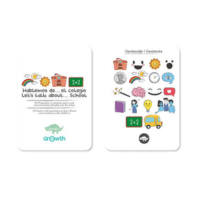 Flash Cards Hablemos Del Colegio