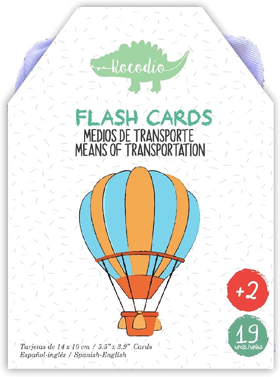 Flash Cards Medios De Transporte