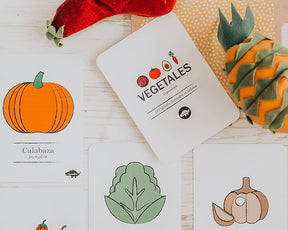 Flash Cards Vegetales
