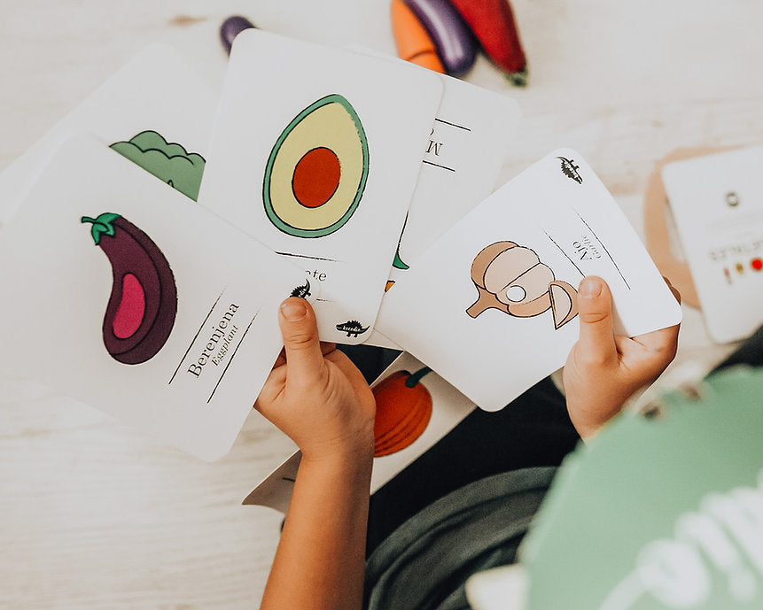 Flash Cards Vegetales