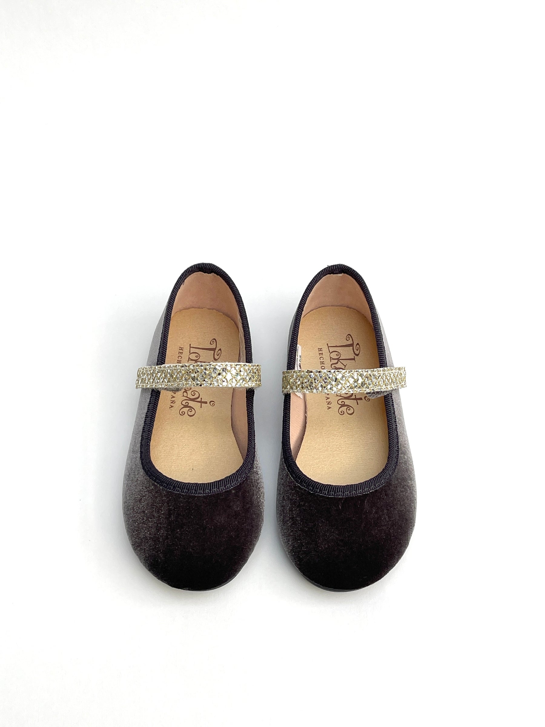 Mercedita Salón Glitter Gris