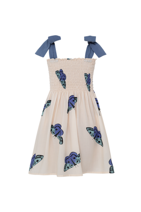 Vestido Polilla Azul