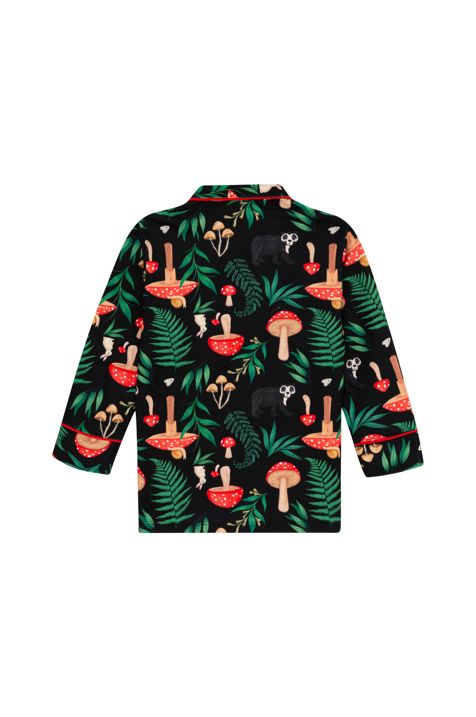 Pijama Unisex El Bosque De Albeart Negro