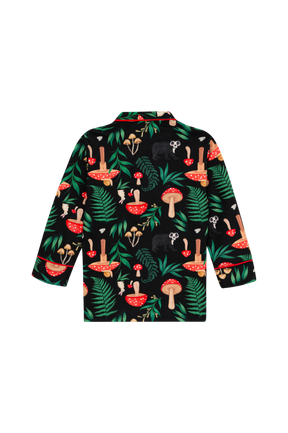 Pijama Unisex El Bosque De Albeart Negro