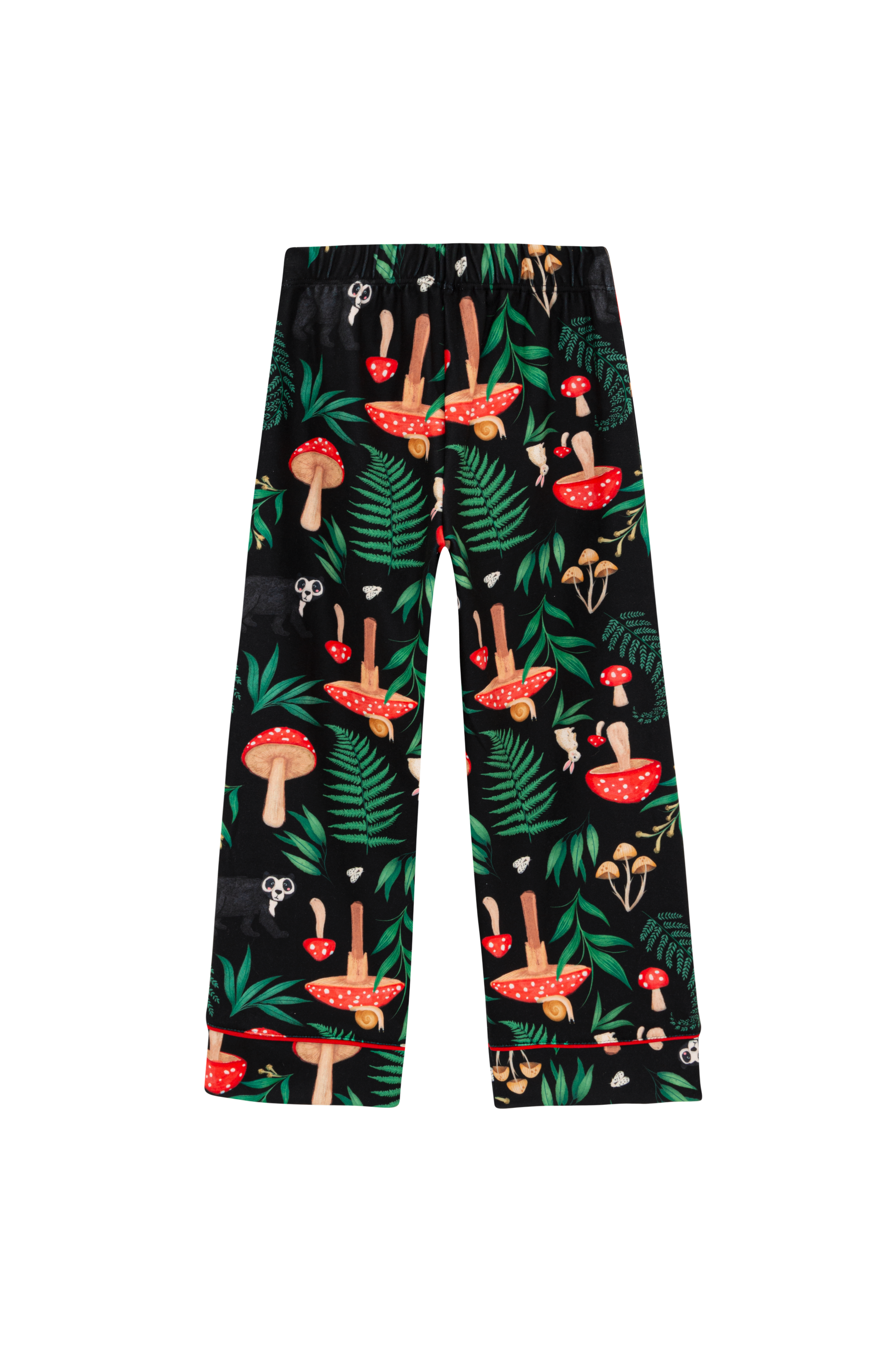 Pijama Unisex El Bosque De Albeart Negro