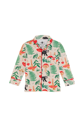 Pijama Unisex El Bosque De Albeart Crudo