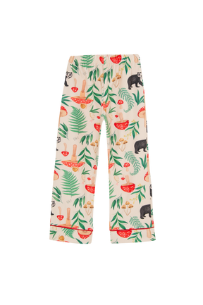 Pijama Unisex El Bosque De Albeart Crudo
