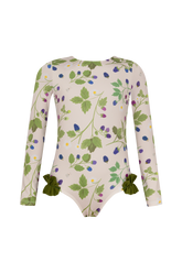 Vestido De Baño Alana Longsleeve