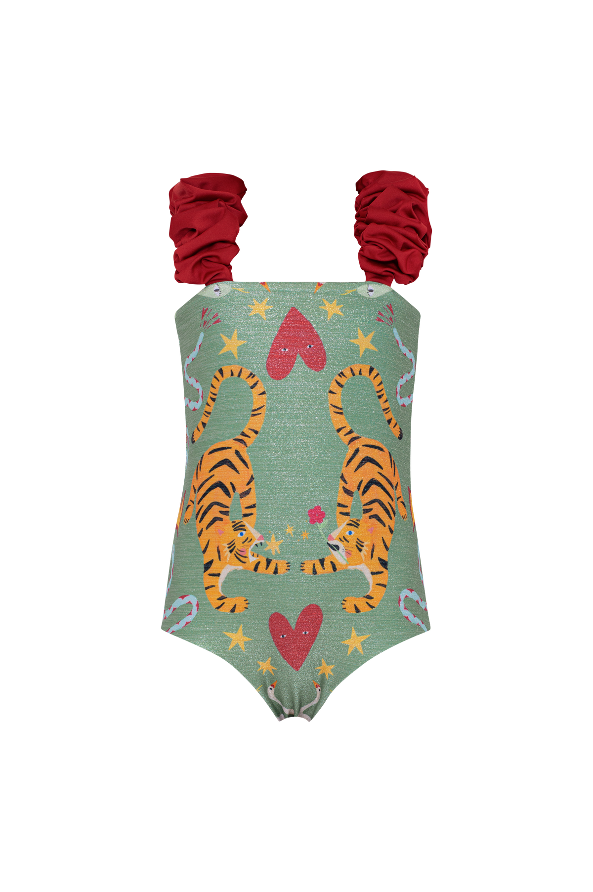 Bamba One Piece Tigres In Love Verde