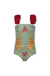 Bamba One Piece Tigres In Love Verde