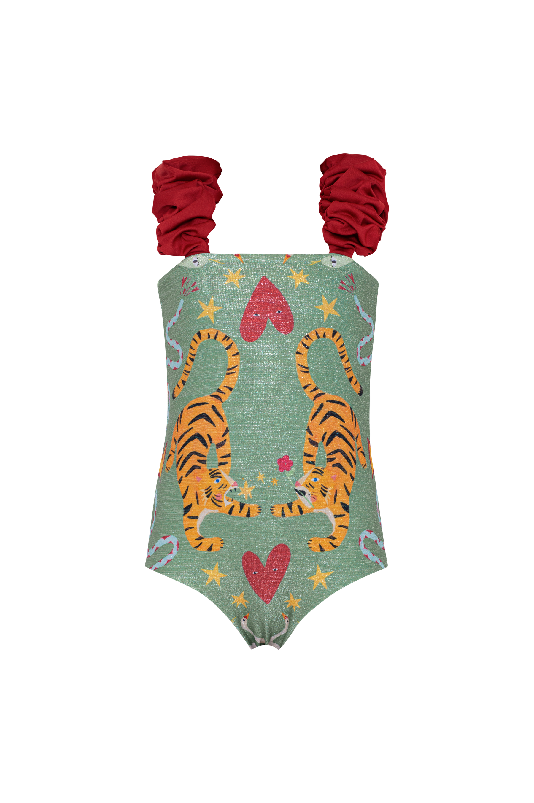 Bamba One Piece Tigres In Love Verde