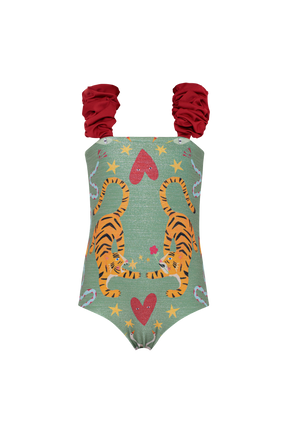Bamba One Piece Tigres In Love Verde