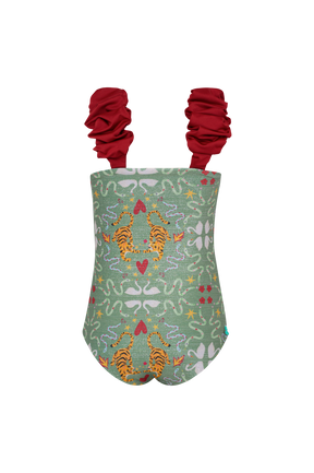 Bamba One Piece Tigres In Love Verde